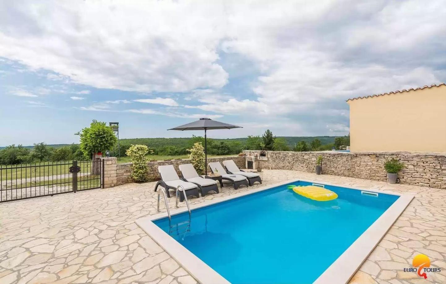 Villa Grguci Канфанар Екстериор снимка
