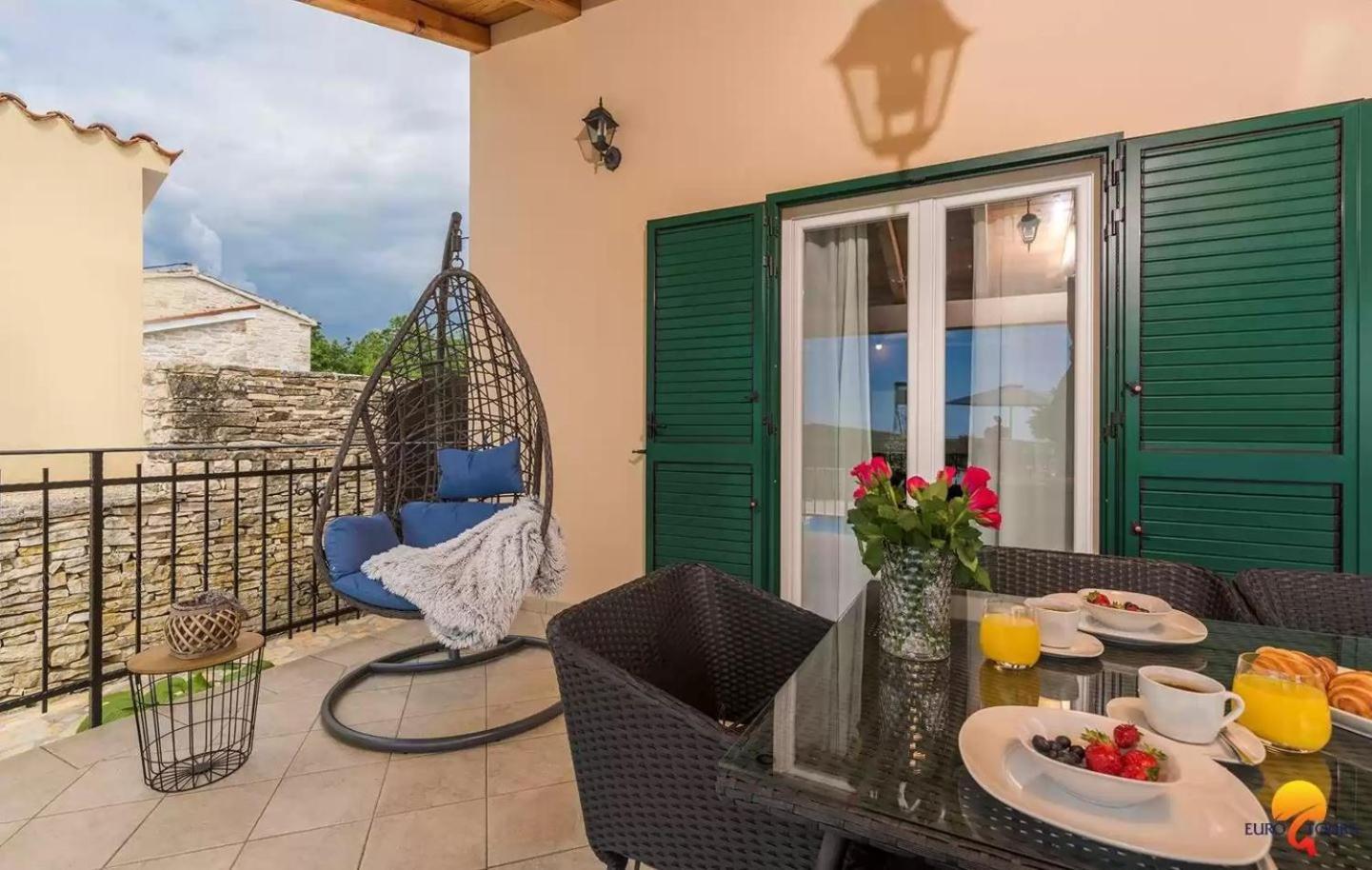 Villa Grguci Канфанар Екстериор снимка